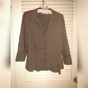 Carolina Colours Chocolate Button Up